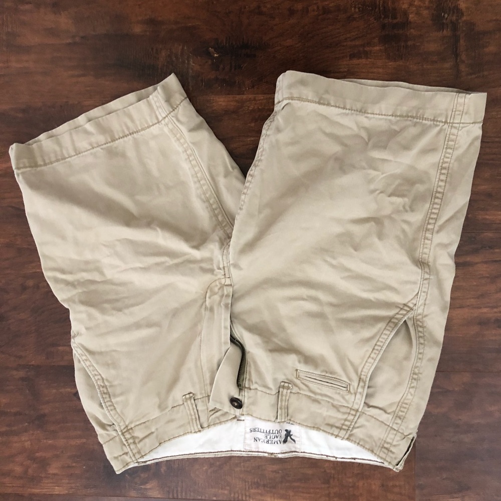 American Eagle Khaki Shorts